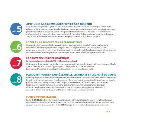 Un seul programme - Population Council