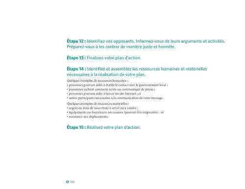 Un seul programme - Population Council