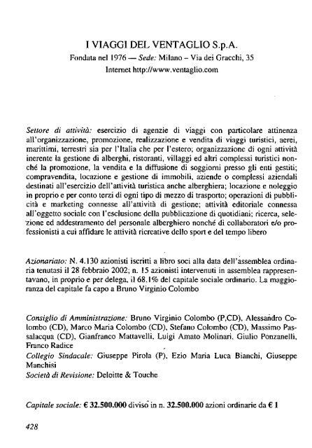 2002 - Archivio Storico Vincenzo Maranghi