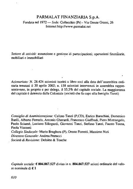 2002 - Archivio Storico Vincenzo Maranghi