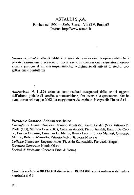 2002 - Archivio Storico Vincenzo Maranghi