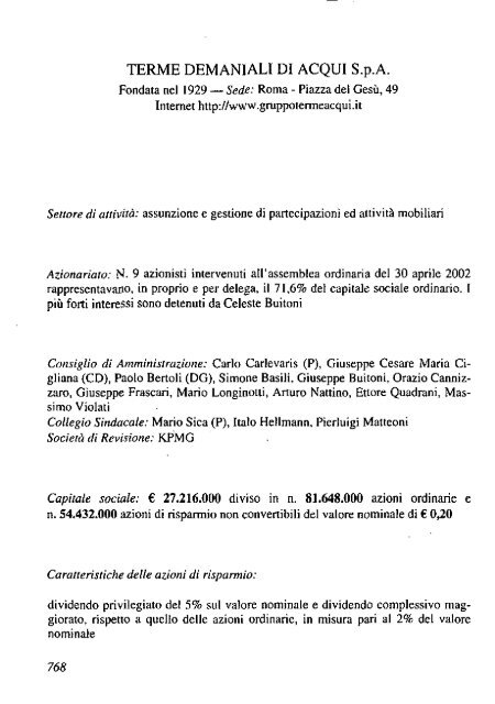 2002 - Archivio Storico Vincenzo Maranghi