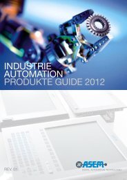 INDUSTRIE AUTOMATION PRODUKTE GUIDE 2012 - Asem