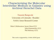 Characterizing the Molecular Interstellar Medium in ... - Caltech