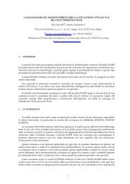 l'analisi rams nel mondo ferroviario - Università degli Studi di Pisa