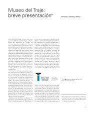 Museo del Traje: breve presentación*