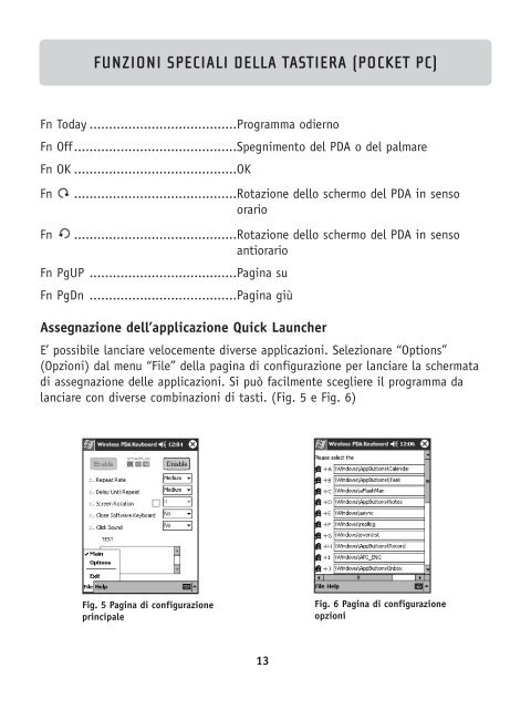 Wireless PDA Keyboard Clavier sans fil pour PDA Drahtlose ... - Belkin