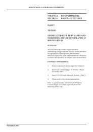 dmrb volume 6 section 3 part 5 - td 51/03 - Department for Transport