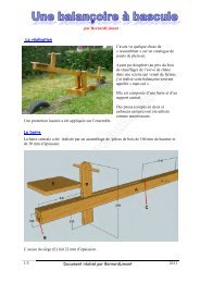 une bascule 'tape-cul' - Les Copeaux