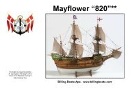Mayflower “820”** - Billing Boats
