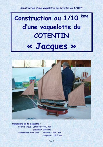 construction vaquelotte du cotentin b - Mini Bac de Coutances - Free