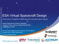 ESA Virtual Spacecraft Design