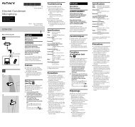 Manual de instrucciones - Sony