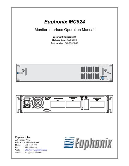 Buying a Euphonix CS2000 in 2017