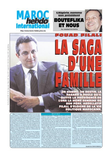 Il - Maroc Hebdo International