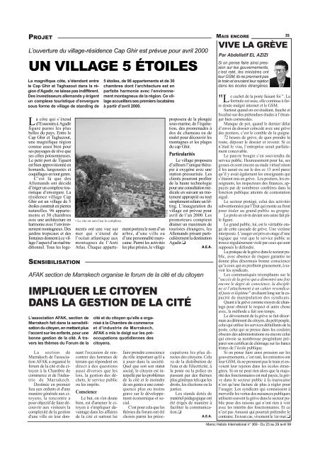 Il - Maroc Hebdo International