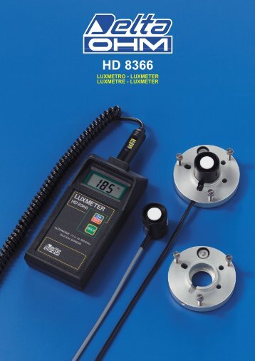 HD 8366 - measuring instruments delta-ohm