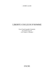 LIBERTE COULEUR D'HOMME - Les amis d'André Laude