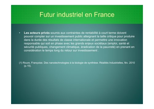 Présentation de François Képès - Plateforme societal