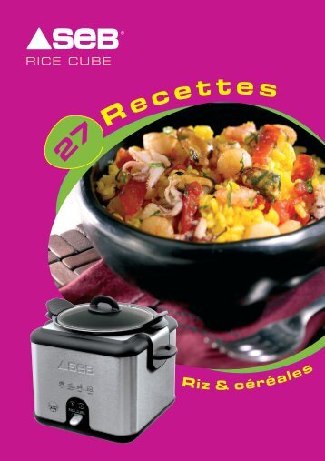 Livre de recettes Seb - Rice cooker