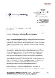 Öffentlichkeitsarbeit Dr. Andrea Buddensieg presse@zkm.de T.: +49 ...