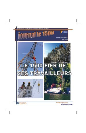 Vol 32 no 1 - Syndicat des employé-es de métiers d'Hydro-Québec