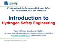 introduction to hydrogen safety engineering