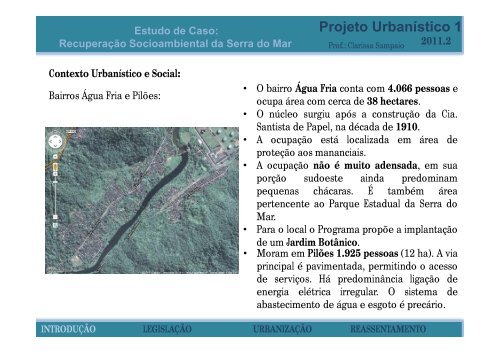 SERRA DO MAR - Arquitetura e Urbanismo