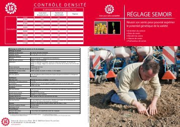 Réussir son semis, de la densité optimale au réglage du semoir