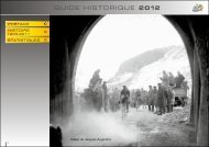 GUIDE HISTORIQUE 2 012 - Le Tour de France