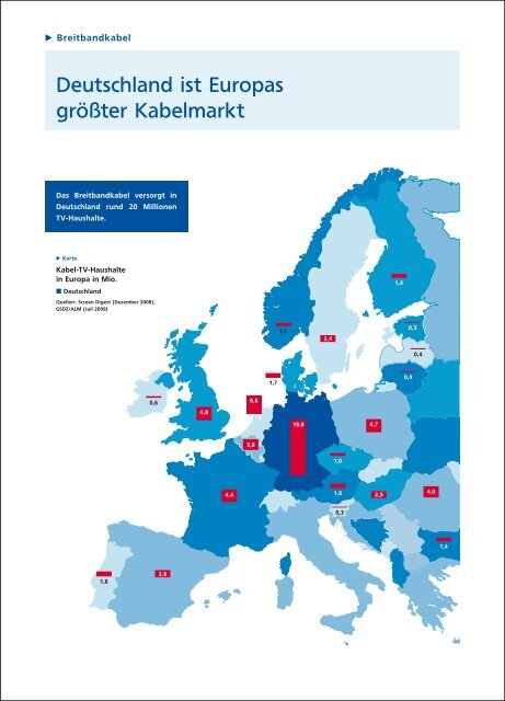 Das deutsche Breitbandkabel 2010 (pdf, 1 MB) - Anga