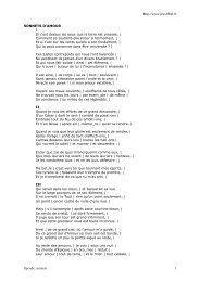 http://www.jeuverbal.fr Sponde, sonnets 1 - le jeu verbal