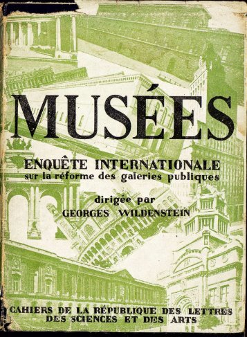 Léon Rosenthal, « De la réforme des musées d'art - Centre Georges ...