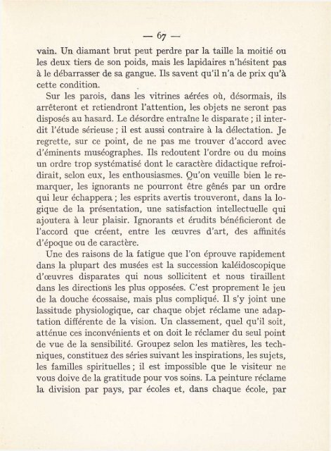 Léon Rosenthal, « De la réforme des musées d'art - Centre Georges ...