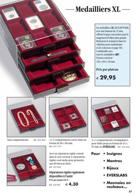 ACCESSOIRES POUR NUMISMATES