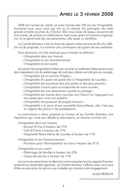 Téléchargement du bulletin au format pdf - Hospitalite Saint Lazare ...