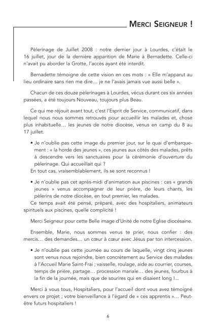 Téléchargement du bulletin au format pdf - Hospitalite Saint Lazare ...