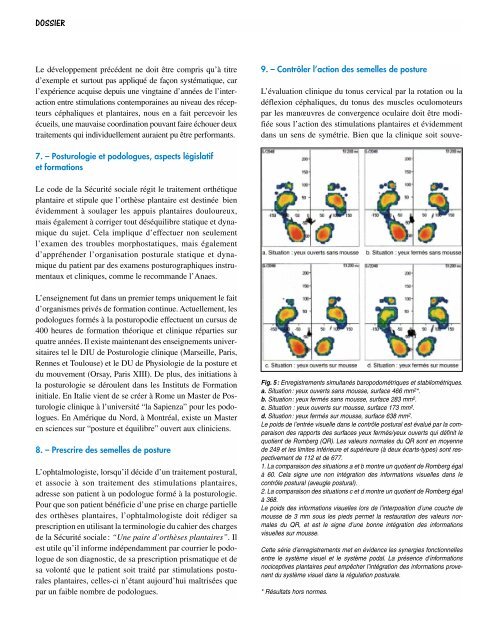 Articles_Pro_files/realites opht.pdf - Association Posturologie ...