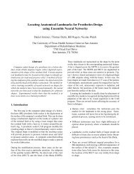 Locating Anatomical Landmarks for Prosthetics Design using ...