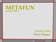 METAFUN - Pragma ADE