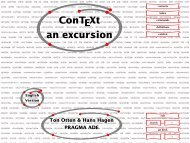 ConTEXt an excursion - Pragma ADE