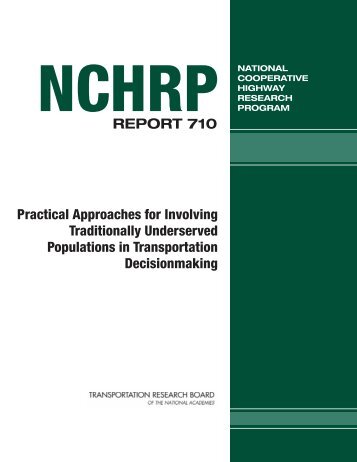 NCHRP Report 710 - Context Sensitive Solutions.org