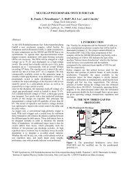 multigap pseudospark switch for fair - GSI Helmholtzzentrum für ...