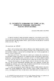 EL YACIMIENTO SUBMARINO DE TORRE LA SAL ... - Repositori UJI