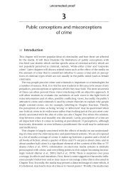 Public conceptions and misconceptions of crime - Oxford University ...