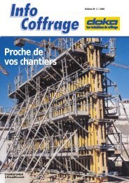 Proche de vos chantiers - Doka