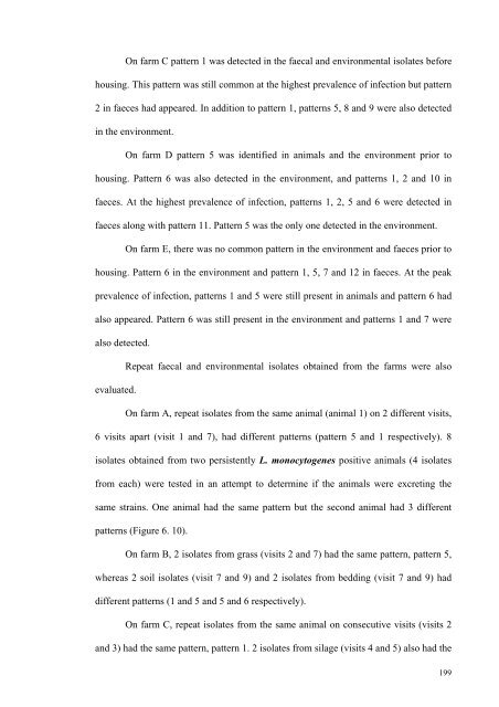 an epidemiological study of listeriosis in dairy cattle