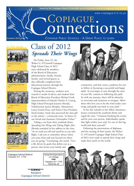 2012 Summer - Copiague Public Schools