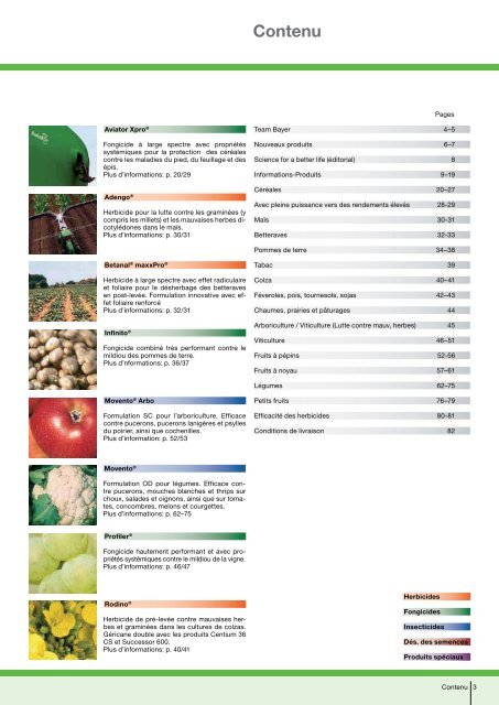 Recommandations phytosanitaires 2012 - Bayer CropScience ...