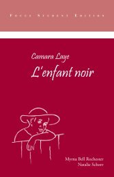 L'enfant noir - Focus Publishing